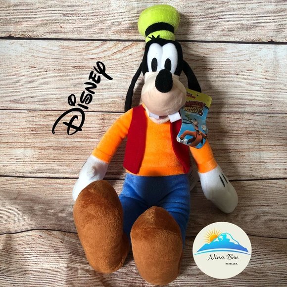 Disney Junior Mickey Mouse Clubhouse Goofy Plush Toy 18” - Picture 1 of 1